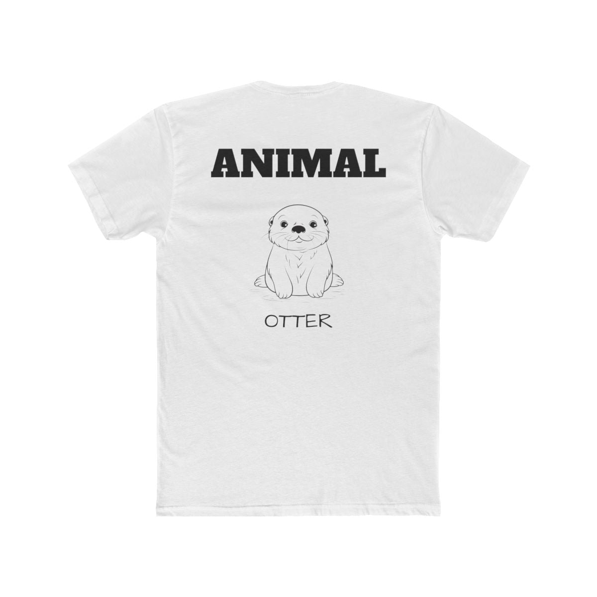 Black Otter Crew Tee