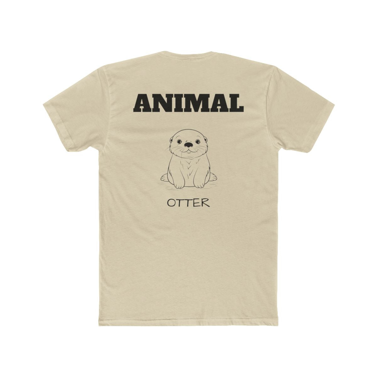 Black Otter Crew Tee