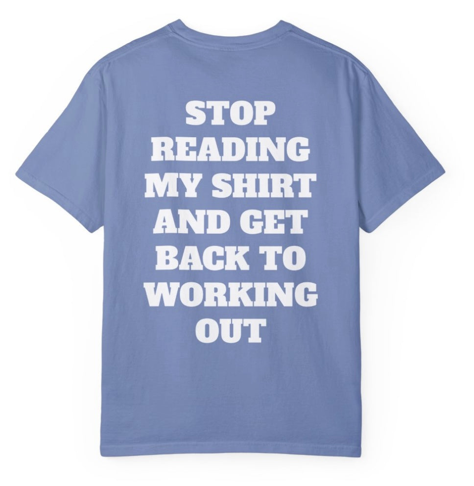 Get Back To Working Out T Shirt