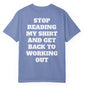 Get Back To Working Out T Shirt