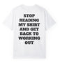 Get Back To Working Out T Shirt