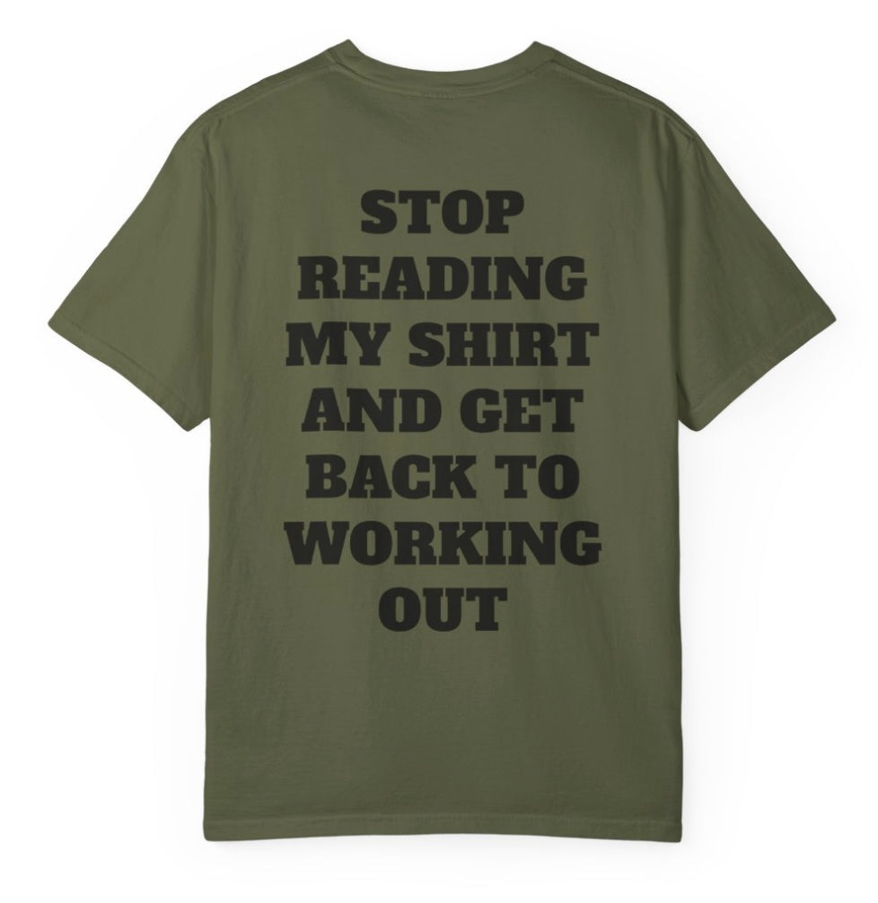 Get Back To Working Out T Shirt