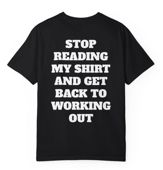 Get Back To Working Out T Shirt