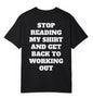 Get Back To Working Out T Shirt