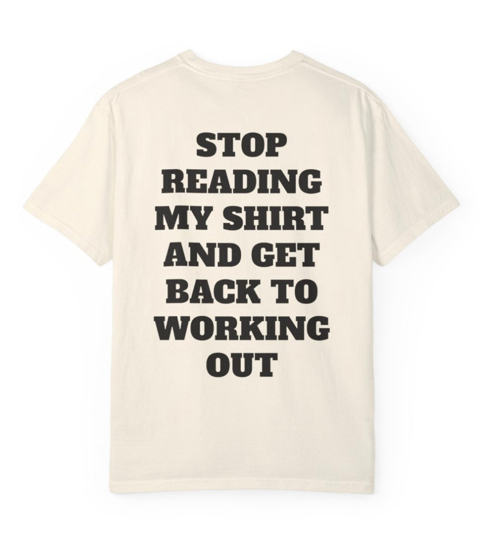 Get Back To Working Out T Shirt