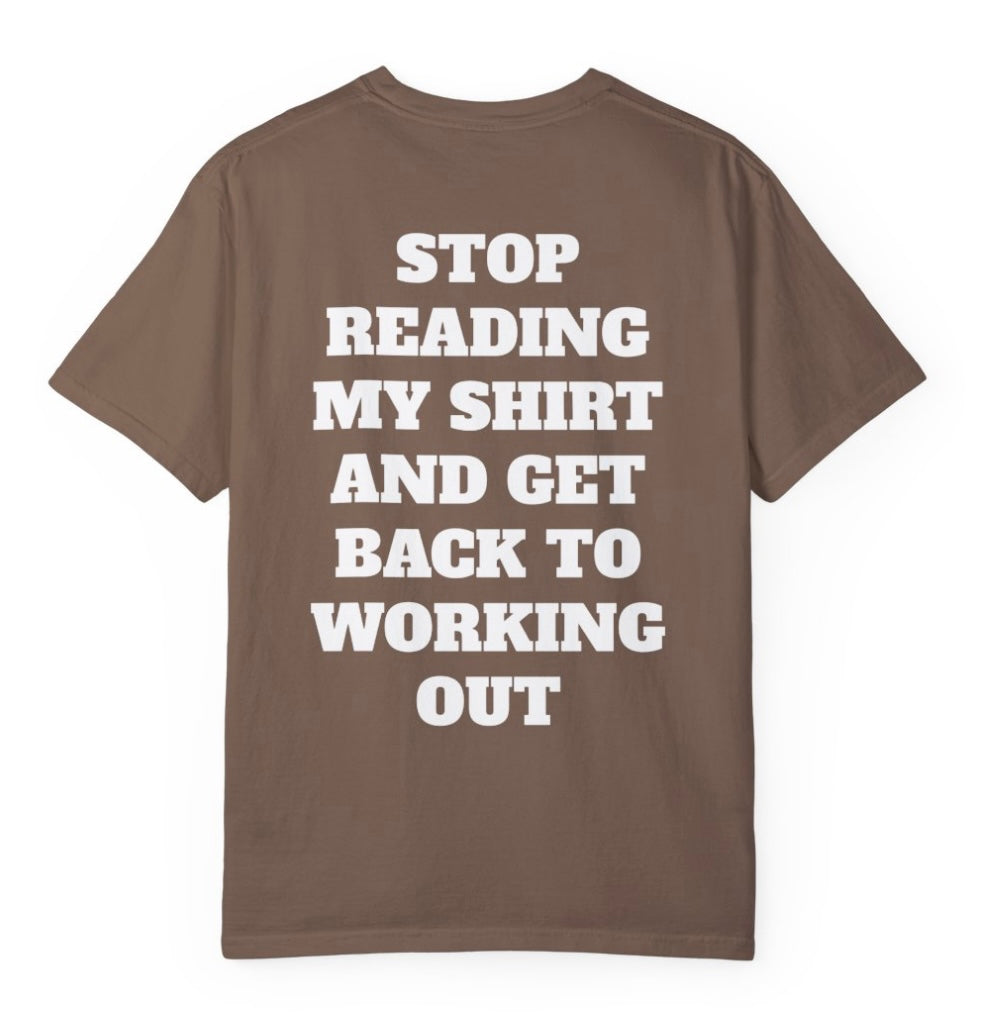 Get Back To Working Out T Shirt