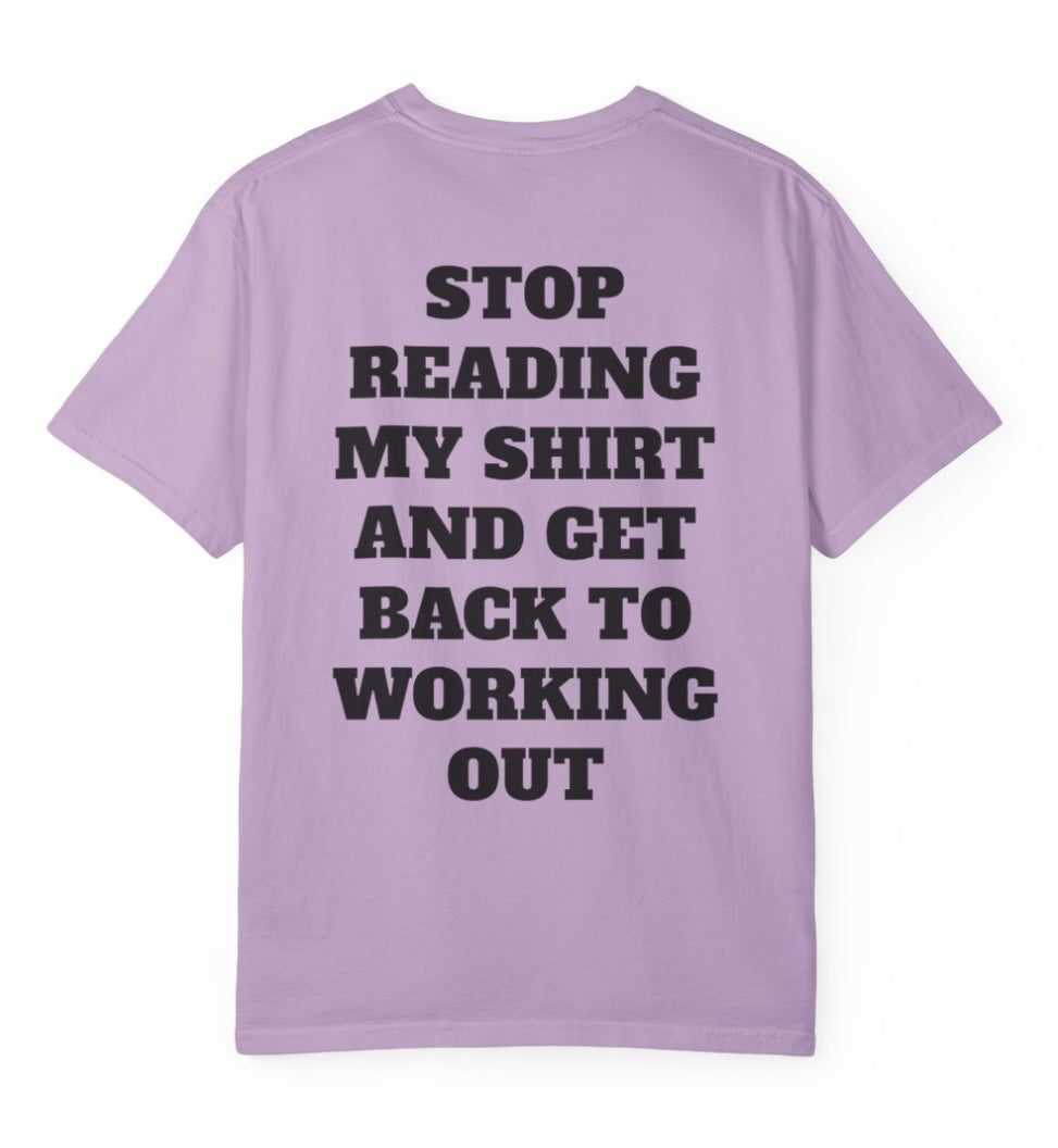 Get Back To Working Out T Shirt