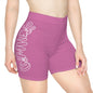 Pink Women's Biker Shorts