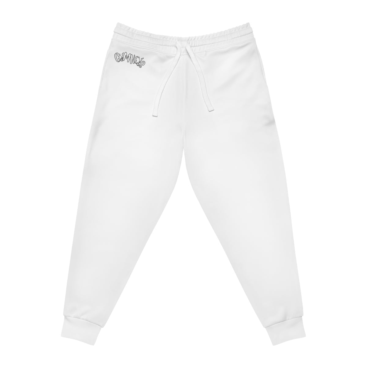 White Athletic Joggers